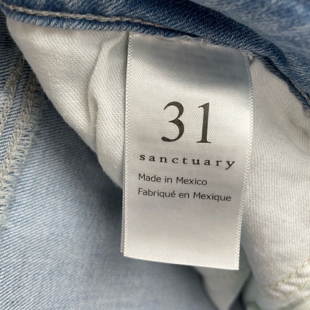 NWT Sanctuary Modern Straight Crop Jeans Size 31 - Picture 9 of 10